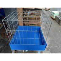 Bộ chuồng gà 60 vuông và khây nhựa