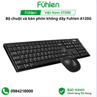 Bộ chuột và bàn phím không dây Fuhlen A120G Màu đen Chính hãng BH 24 tháng