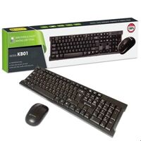 Bộ chuột và bàn phím không dây TITAN KB01 - Hàng chính hãng