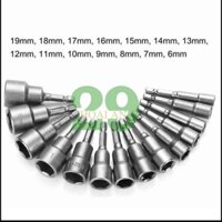 Bộ chụp, Bộ vặn khẩu 6-19mm cho khoan bắn vít dài 65mm