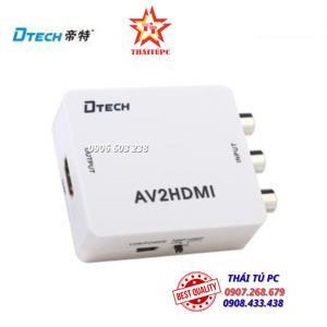 Bộ chuyển AV to HDMI Dtech DT-6518