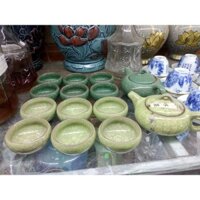 bộ chuyên chén sứ men ngọc