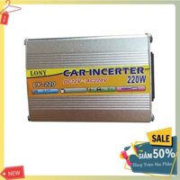 Bộ chuyển đổi 12v sang 220v LONY 220W sử dụng thiết bị gia đình lúc khẩn cấp