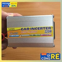 Bộ chuyển đổi 12v sang 220v LONY 220W giải pháp mất điện không gây ồn, ô nhiễm