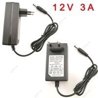 Bộ chuyển đổi 5,5x2,5mm Bộ chuyển đổi EU US Bộ chuyển đổi AC 100V-240V sang DC 12V 3A 3000ma Bộ chuyển đổi nguồn cho đèn Led dải F @ V2N