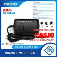 Bộ chuyển đổi AC 9V 850mA AD-5 AD-5CL cho Casio CTK-80 CTK-220L CTK-490 CTK-625L CTK-660L CTK-810IN Bàn phím Bộ nguồn đàn Piano