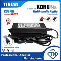 Bộ chuyển đổi AC / DC 12V 4A 3.5A KA320 cho KORG Krome-61 73 Key M50 Máy trạm nhạc PA500-ORT PA588 Bộ nguồn sắp xếp chuyên nghiệp
