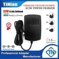 Bộ chuyển đổi AC / DC 22V 0.5A 500mA Tương thích BOSCH 20Vmax Readyy 'y BCHF220T BBS711ANM BHN20L Bộ sạc pin không dây cầm tay không dây 18V