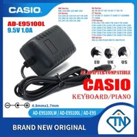 Bộ chuyển đổi AC / DC 9.5V 1A AD-E95100L cho Casio CT-X870IN CTK-1250 CTK-5200 WK-240 WK-245 Bàn phím đàn piano điện tử Nguồn điện