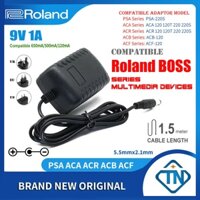 Bộ chuyển đổi AC / DC 9V 1A PSA-220S ACA ACR cho BOSS Roland GT-1 (B) ME-20B ME-33 ME-50B ME-70 ME-70B ME-80 ME-90 Bộ nguồn bàn đạp đa năng