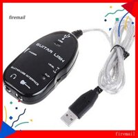 Bộ chuyển đổi âm thanh cáp kết nối đàn Guitar sang USB FML để ghi âm máy tính PC / MAC