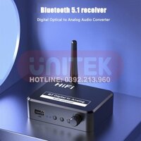 Bộ Chuyển Đổi Âm Thanh DAC HIFI Bluetooth B35S dùng Hỗ Trợ Cổng Optical