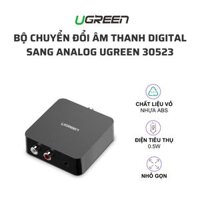 Bộ chuyển đổi âm thanh Digital sang Analog (Optical, Coaxial sang RCA, 3.5mm) Ugreen 30523