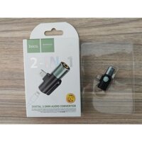 Bộ chuyển đổi âm thanh HC LS32, jack cắm tai nghe 3.5 kèm cổng vô Light dòng điện 2.4A