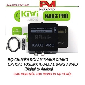 Bộ chuyển đổi âm thanh Kiwi KA03 pro
