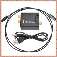 Bộ chuyển đổi âm thanh kỹ thuật số sang Analog Cáp quang Toslink Tín hiệu đồng trục sang Bộ giải mã âm thanh R / L Bộ khuếch đại DAC SPDIF ATV (R F C V)