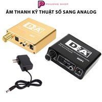 Bộ Chuyển Đổi Âm Thanh Kỹ Thuật Số DAC Toslink RL tương tự 3,5mm có chỉnh âm lượng - Digital to Analog audio HIFI