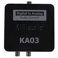 Bộ chuyển đổi âm thanh Optical to AV Công Suất Lớn, Có Cổng Out LR và 3.5mm Kiwi KA03 Audio - Hàng Chính Hãng