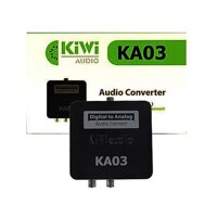 Bộ chuyển đổi âm thanh quang từ Optical sang Analog KIWI KA03- Hàng chính Hãng - 004658