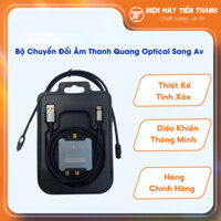 Bộ Chuyển Đổi Âm Thanh Quang Optical Sang Av Hãng Choseal Bản Cao Cấp ( Tặng Dây Quang Dài 1M)