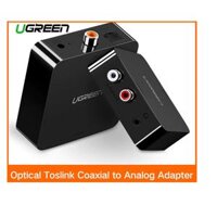 Bộ chuyển đổi âm thanh quang Optical sang AV 3.5 audio RCA Ugreen 30910
