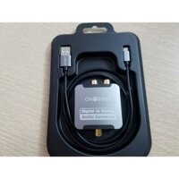 Bộ chuyển đổi âm thanh quang Choseal Optical Sang Audio L/R - Hàng Chính Hãng ( không kèm dây quang) - 05531