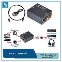 Bộ chuyển đổi âm thanh TV 4K Quang Optical sang Audio AV