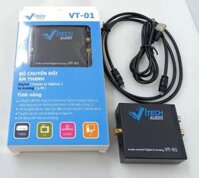 Bộ chuyển đổi âm thanh VITECH VT01 Optical ra Audio Có cổng ra 3.5