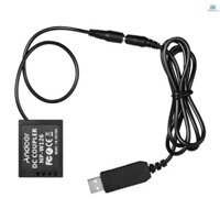 Bộ chuyển đổi Andoer 5V USB sang NP-W126 Bộ pin giả Bộ chuyển đổi khớp nối DC Tương thích với máy ảnh Fuji X-A1 / X-A2 / X-A3 / X-E1 / X-E2 / X-M1 / X-Pro / X-T1 / X-T2 / X-T1 MallcenTOP1