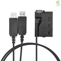Bộ chuyển đổi Andoer LP-E8 DC Bộ chuyển đổi nguồn USB Pin giả Bộ sạc máy ảnh cho Canon Rebel T3i T2i T4i T5i EOS 600D 550D 650D 700D Kiss X5 X4 X6 Came-211