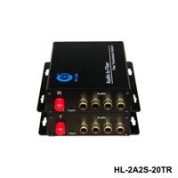 Bộ chuyển đổi Audio sang quang 2 chiều - 4 cổng Audio Ho-link HL-2A2S-20T/R