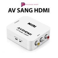 Bộ Chuyển Đổi AV Sang HDMI - Mini AV2HDMI Scale up to 1080P (SP000161)