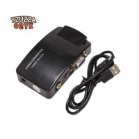 Bộ chuyển đổi AV sang VGA Bộ chuyển đổi VGA Hộp chuyển đổi tổng hợp PC
