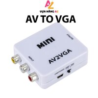 Bộ chuyển đổi AV sang VGA, chuyển tín hiệu AV to VGA (SP000284)