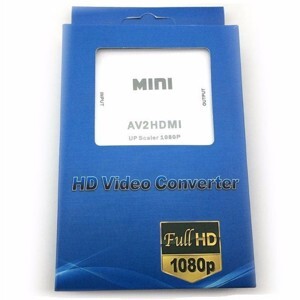 Bộ chuyển đổi AV to HDMI vỏ nhựa cao cấp - AV2HDMI