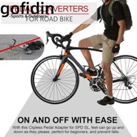 Bộ chuyển đổi bàn đạp xe đạp GOFIDIN, Bộ chuyển đổi bàn đạp xe đạp chống trượt bền bỉ, Bộ phận đi xe đạp đa năng di động Bàn đạp không kẹp xe đạp
