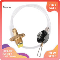 Bộ chuyển đổi bình xăng DIO Chống rò rỉ Dễ dàng cài đặt Thẻ Butan Gas Tank Đầu nối van lạm phát để đi bộ đường dài