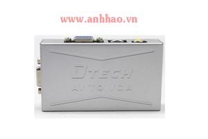 Bộ chuyển đổi BNC/ AV/Svideo to VGA Dtech DT 7003