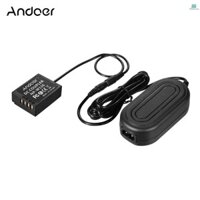 Bộ chuyển đổi Bộ ghép pin giả Andoer NP-W126 + Bộ chuyển đổi nguồn AC Tương thích với máy ảnh Fuji X-A1 / X-A2 / X-A3 / X-E1 / X-E2 / X-M1 / X-Pro / X-T1 / X-T2 / X-T10 / HS33E MallcenTOP1