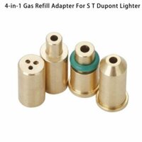 Bộ Chuyển Đổi Bơm Hơi 4 Trong 1 Màu Vàng / Đỏ / Xanh Lá / Xanh Dương Cho Bật Lửa Điện Tử