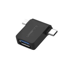 Bộ chuyển đổi C to USB 3.0 Micro USB + USB Ugreen 30453