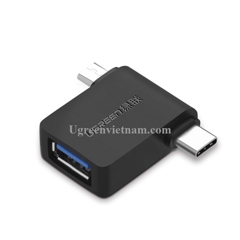 Bộ chuyển đổi C to USB 3.0 Micro USB + USB Ugreen 30453