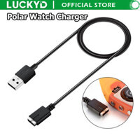 Bộ chuyển đổi cáp sạc USB LUCKYD tương thích với đồng hồ thông minh polar M430 M400, Bộ sạc 1 mét nhanh và an toàn mới phù hợp với phụ kiện đồng hồ cực