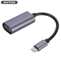 Bộ chuyển đổi cáp USB C sang VGA Loại C sang VGA Bộ chuyển đổi cáp cho màn hình TV Máy chiếu Màn hình phát lại