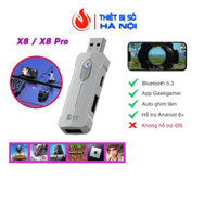 Bộ chuyển đổi chơi game X8 / X8 Pro kết nối bàn phím chuột chơi PUBG Mobile, Free Fire