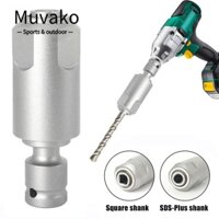 Bộ chuyển đổi cờ lê tác động MUVAKO, Đầu chuyển đổi cờ lê điện giao diện vuông, chuyển đổi bền bỉ sang bộ chuyển đổi búa điện SDS-Plus
