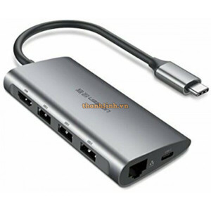 Bộ chuyển đổi có PD Power chuyển Type C ra HDMI+VGA Ugreen 50508