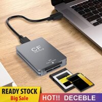 Bộ chuyển đổi đầu đọc thẻ SD 2 trong 1 CFexpress Type B USB 3.2 10Gbps cho SLR [deceble.vn]