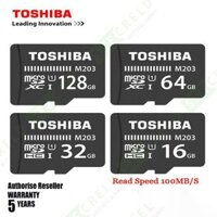 ♥Bộ Chuyển Đổi + Đầu Đọc Thẻ Miễn Phí Chính Hãng 100% [Chính Hãng] Toshiba Kioxia M203 UHS-I U1 Class 10 Thẻ Nhớ Micro SD Thẻ Nhớ MicroSDHC MicroSDXC (16GB/32GB)