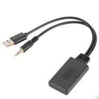 Bộ chuyển đổi đầu thu Bluetooth 5.0 USB + Giắc cắm 3,5 mm Âm thanh nổi cho loa AUX trên ô tô 5-12v